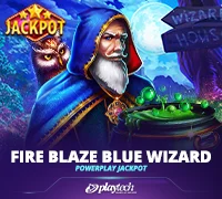 Fire Blaze: Blue Wizard PowerPlay Jackpot — game at ATM88